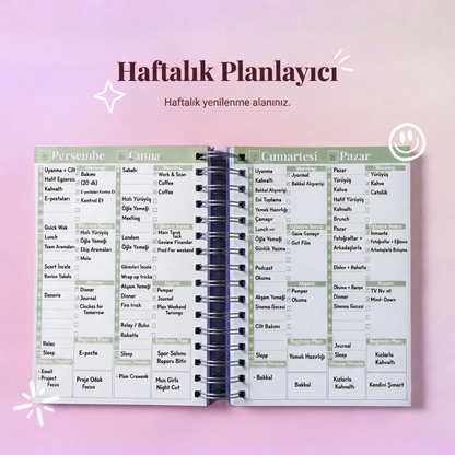 Resetly- Hayat Planlayıcı Defter